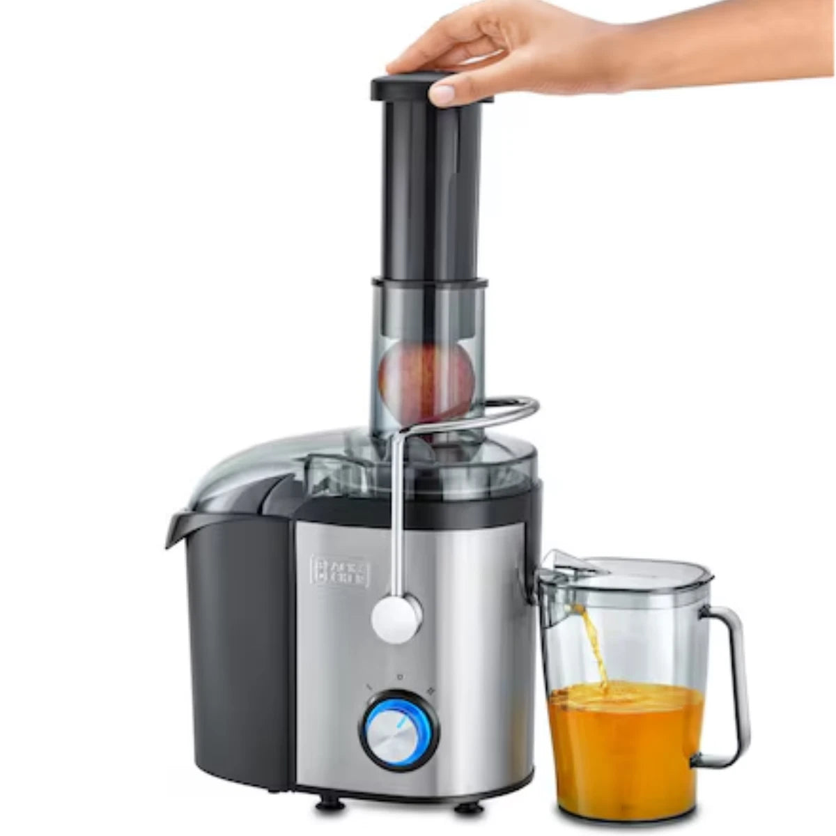 Black & Decker 800W Stainless Steel XL Juicer - 1.7L JE800-B5