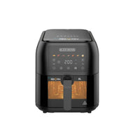 Black & Decker 8L 1700W Slim Airfryer with Window
