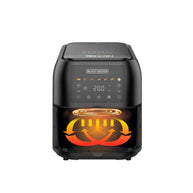 Black & Decker 8L 1700W Slim Airfryer with Window