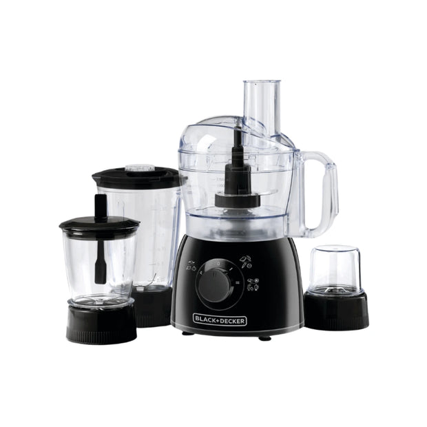 Black & Decker Kitchen Robot Deluxe Food Processor with Blender, Grinder & Mincer