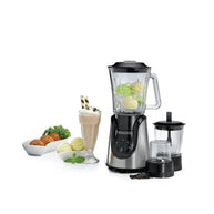 Black & Decker 600W Glass Blender with Grinder & Mincer