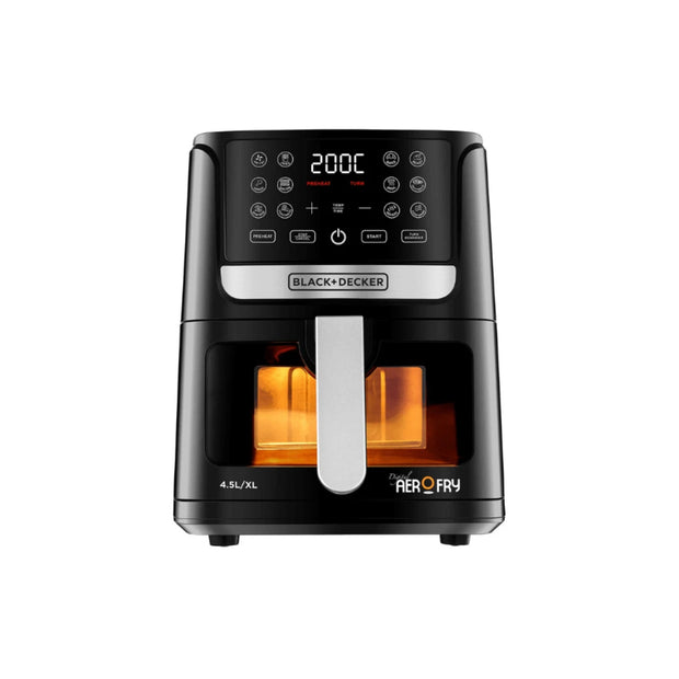 Black and Decker 4.5L Black Digital Airfryer