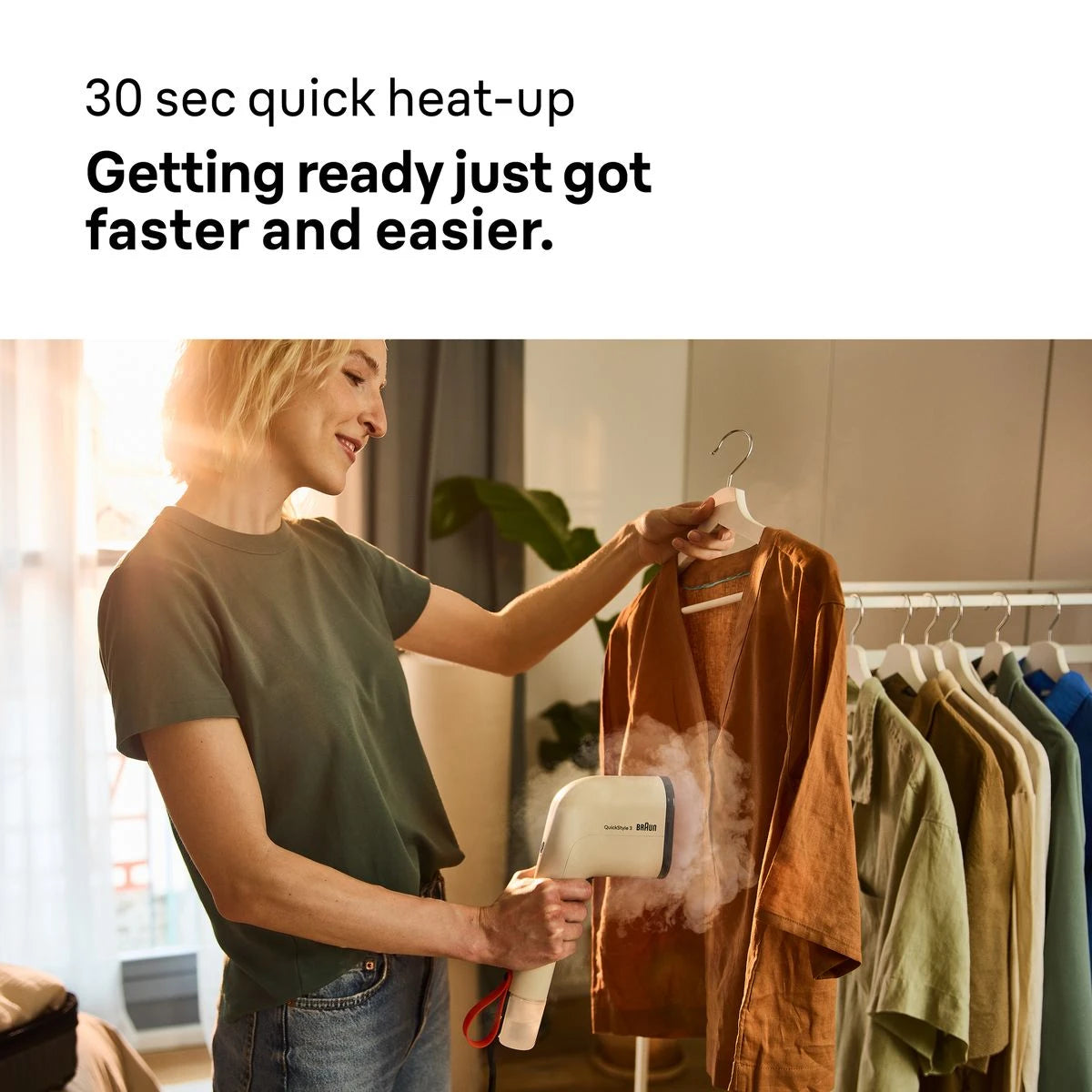 Braun - Garment Steamer QuickStyle 3