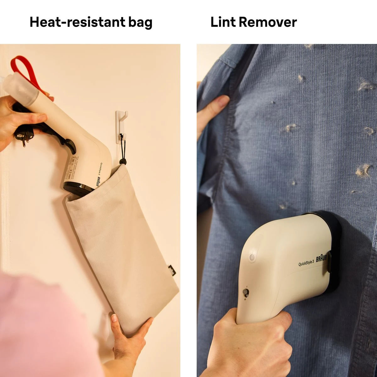 Braun - Garment Steamer QuickStyle 3