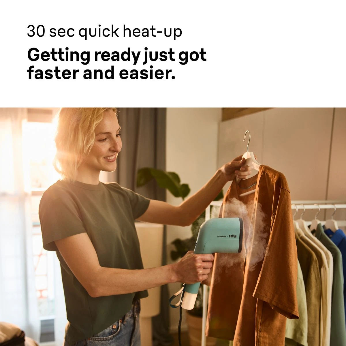Braun - Garment Steamer QuickStyle 3