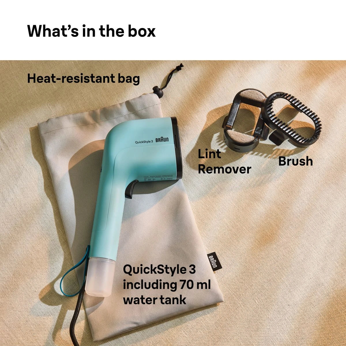 Braun - Garment Steamer QuickStyle 3