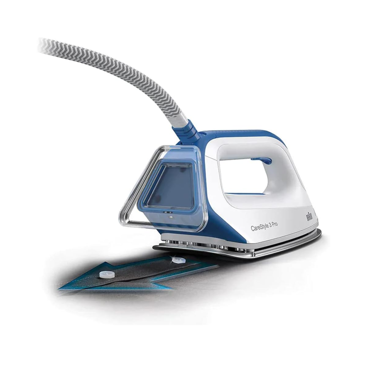 Braun Carestyle 3 Pro Steam Generator Iron + Ironing Board(45 x135 cm)