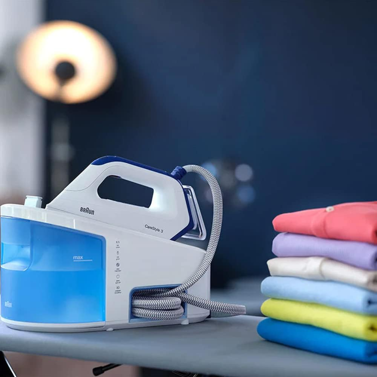 Braun Carestyle 3 Pro Steam Generator Iron + Ironing Board(45 x135 cm)