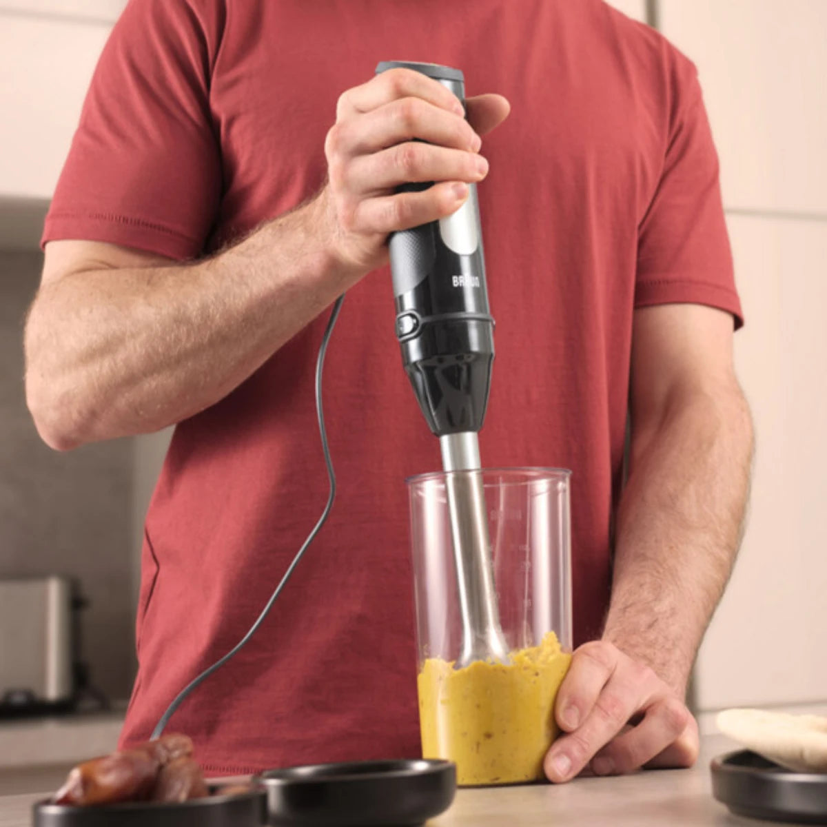 Braun Hand Blender Multiquick 5 Pro Stick Blender - MQ55307M