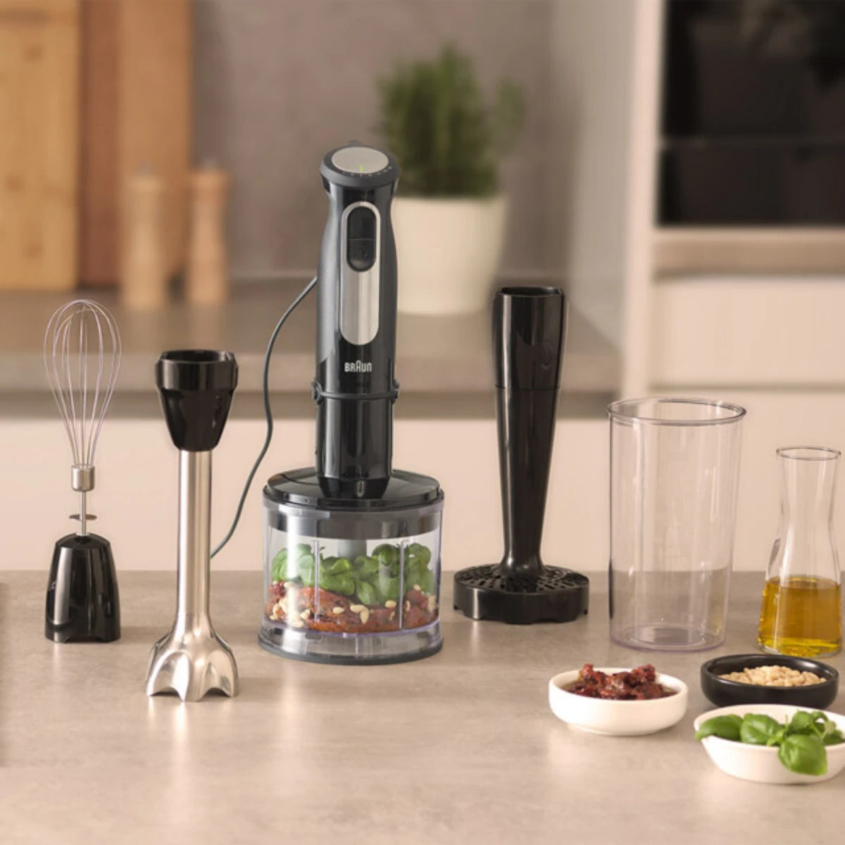 Braun Hand Blender Multiquick 5 Pro Stick Blender - MQ55307M