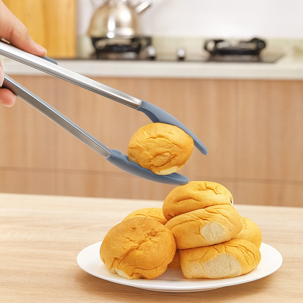 CC-309 Creative Cooking Silicone Large Tongs