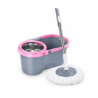 CH Spin Mop - Pink & Grey