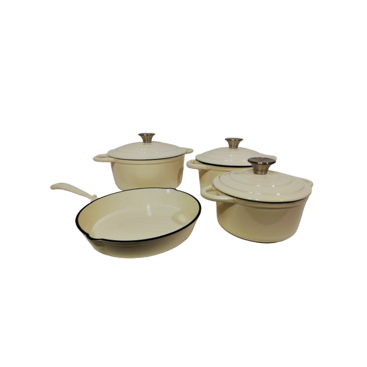 Continental Homeware Cast Iron 7pc