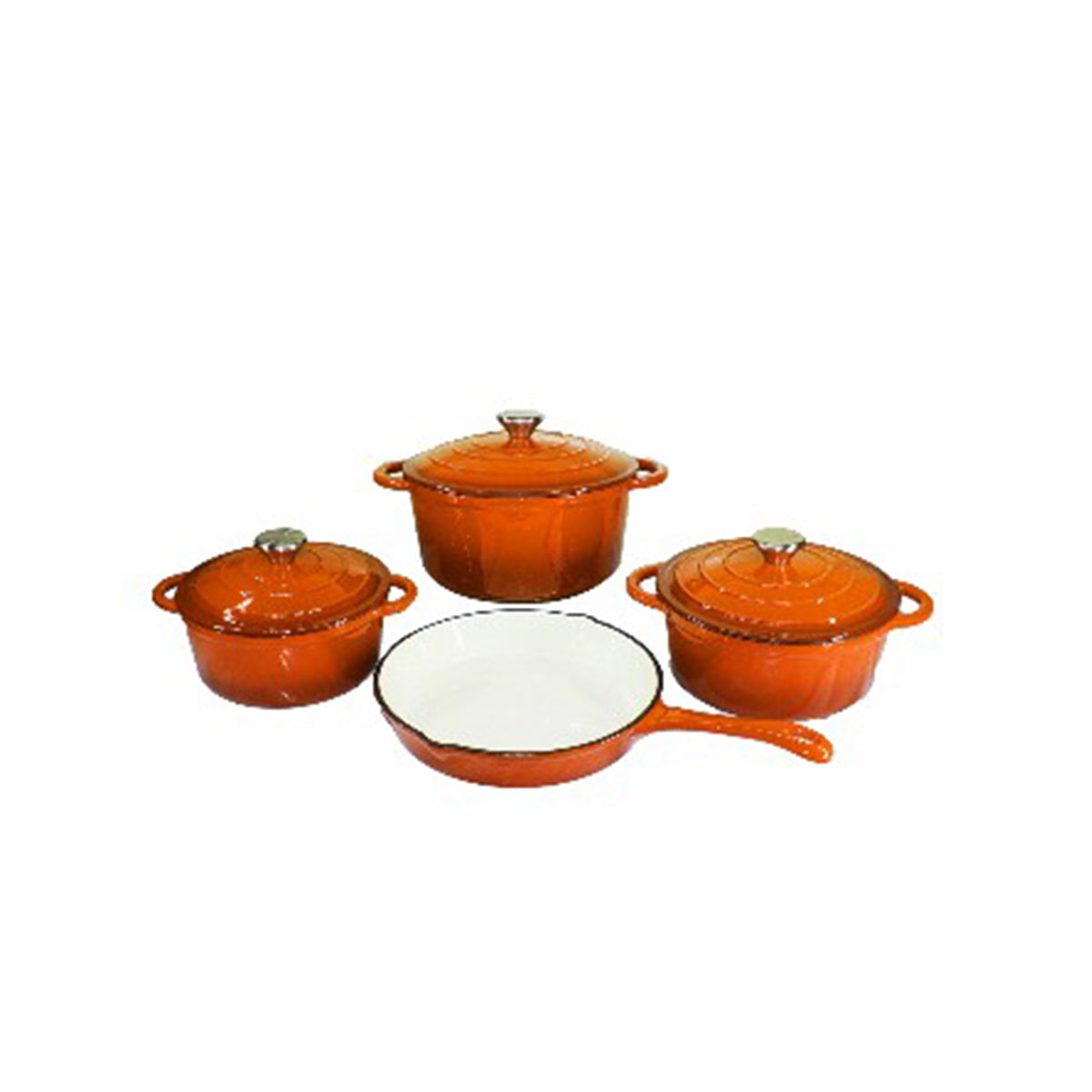 Continental Homeware Cast Iron 7pc