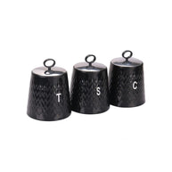 Continental Homeware Wave 3pc Canister