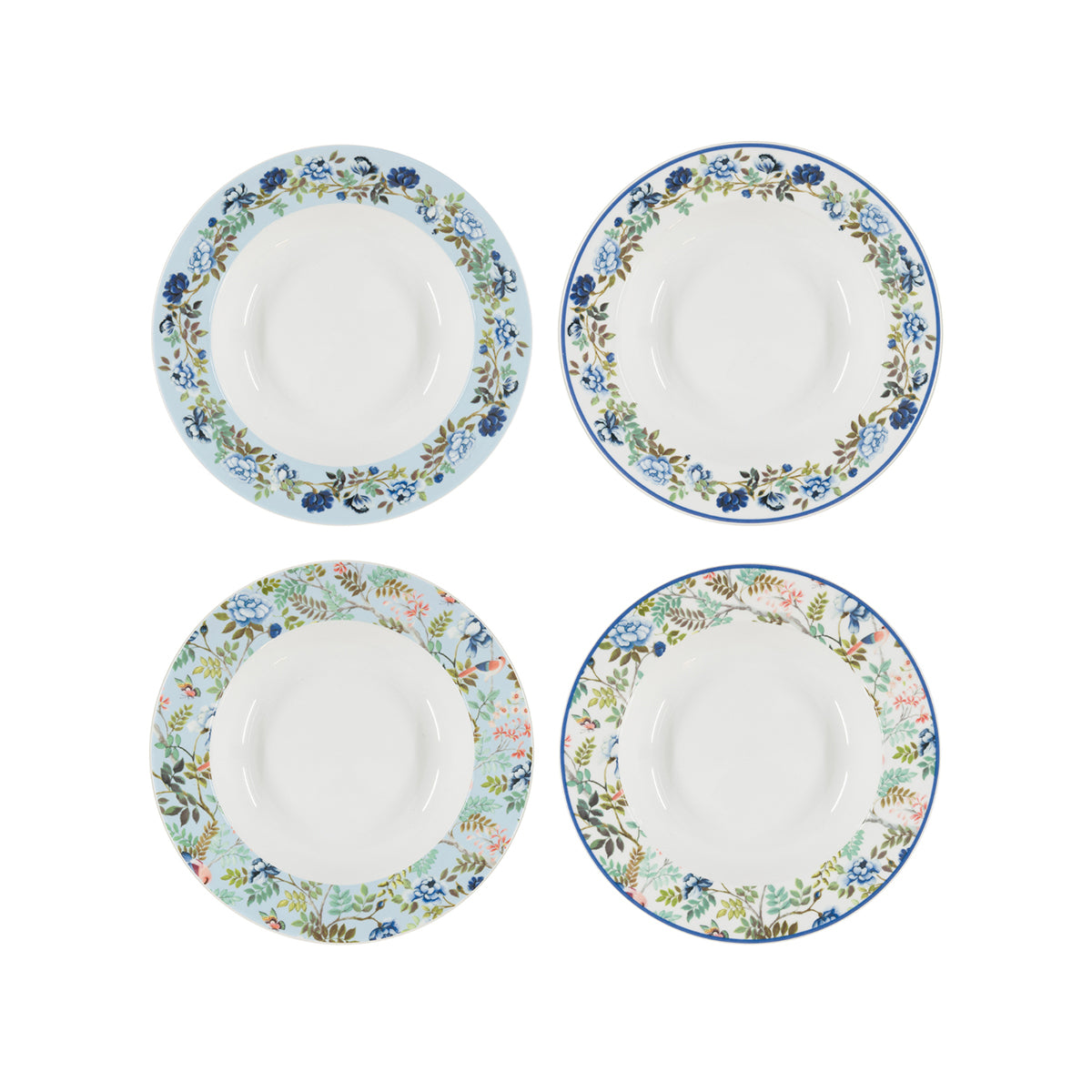 DG Porc De Chine Pasta Bowl Set of 4