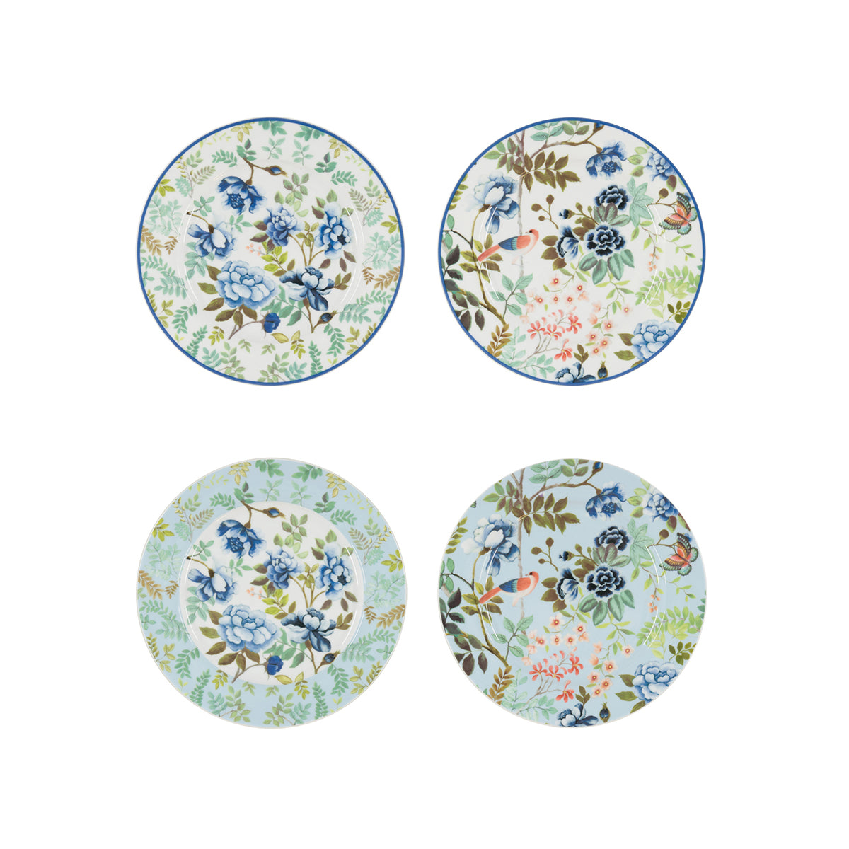 DG Porc De Chine Side Plate Set of 4