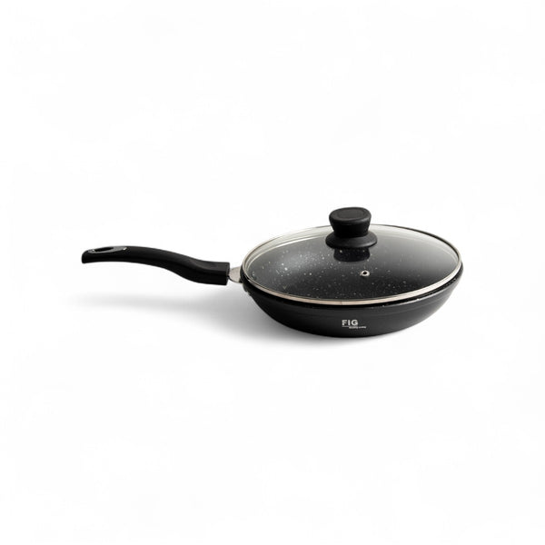 Fig Non-Stick Frypan With Glass Lid