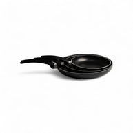 Global Kitchen 3pack Non-Stick Fry Pan 20cm-24cm-28cm