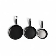 Global Kitchen 3pack Non-Stick Fry Pan 20cm-24cm-28cm