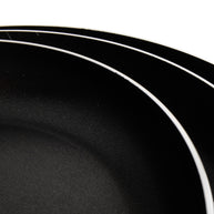 Global Kitchen 3pack Non-Stick Fry Pan 20cm-24cm-28cm