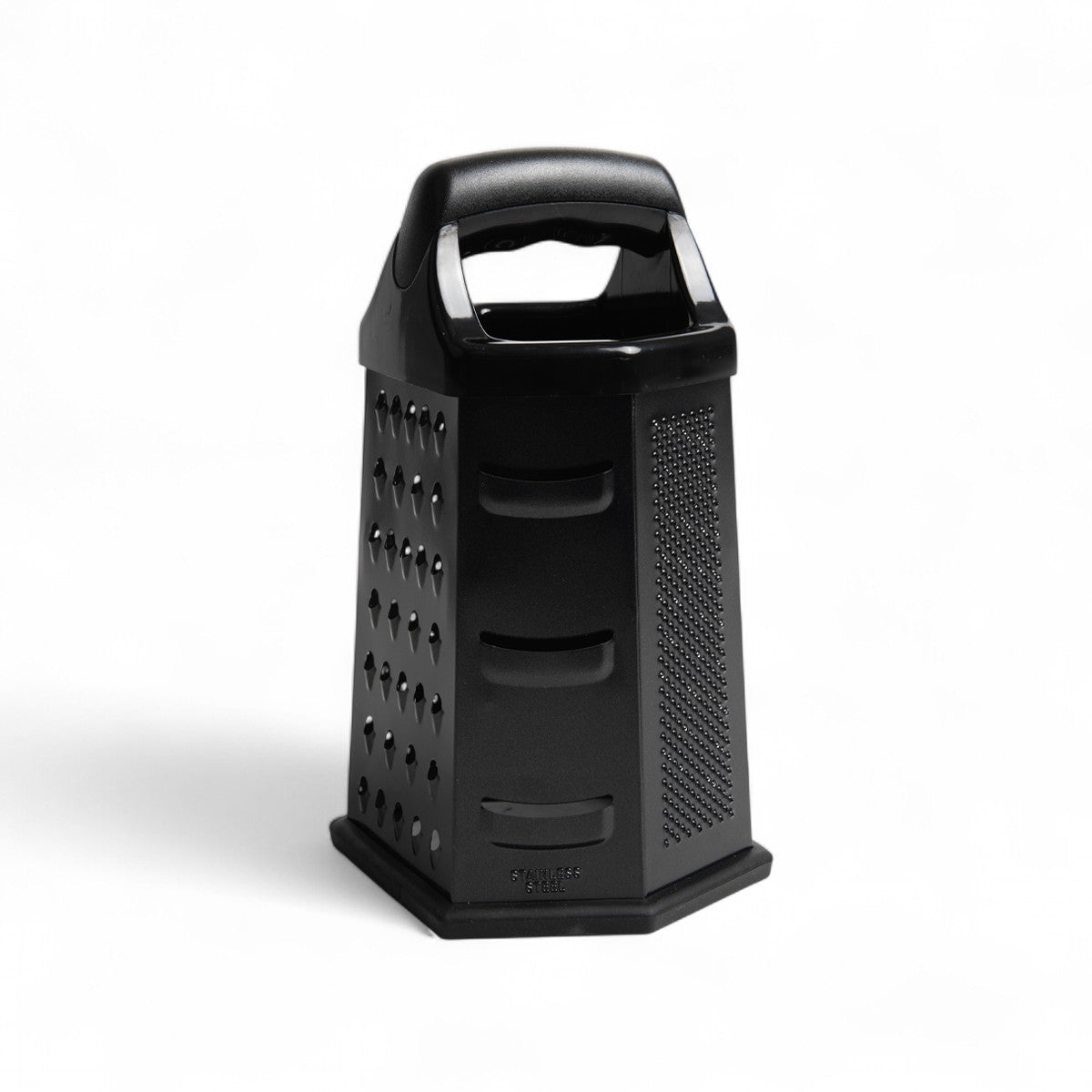 Continental Homeware 6 Sided - 9 Inch Grater Black