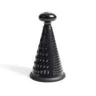 Continental Homeware 8 Inch Round Taper Grater Black