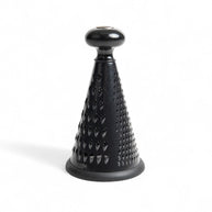 Continental Homeware 8 Inch Round Taper Grater Black