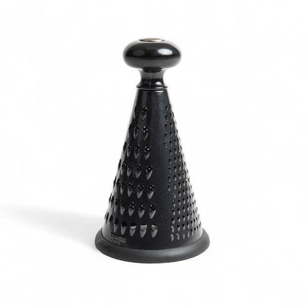 Continental Homeware 8 Inch Round Taper Grater Black