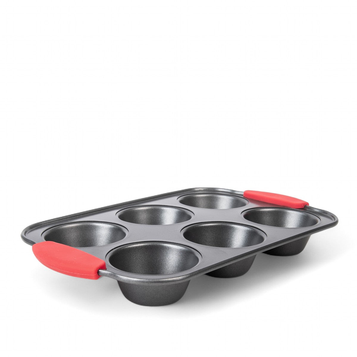 Home Smart Muffin Pan 6 Cups Grey