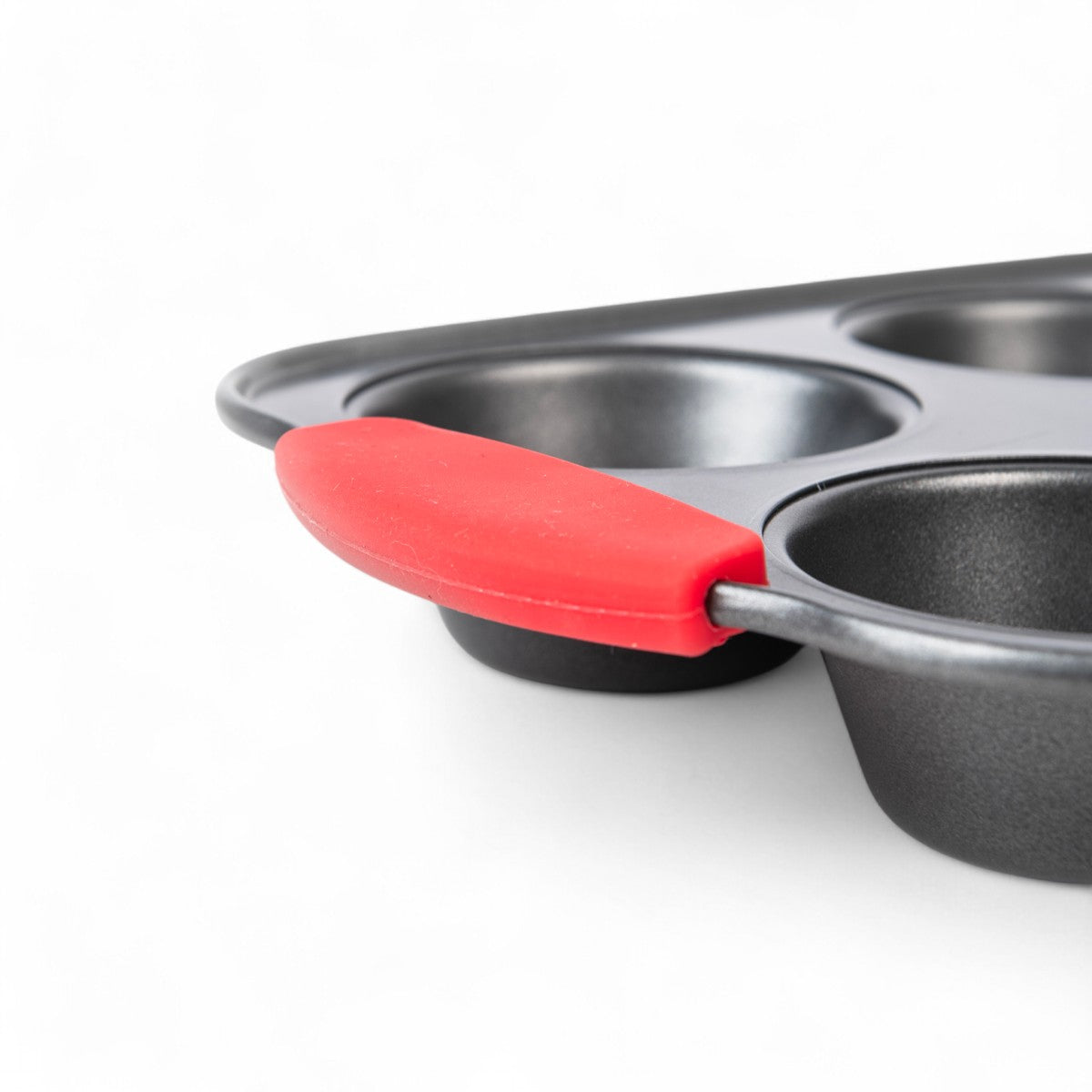 Home Smart Muffin Pan 6 Cups Grey