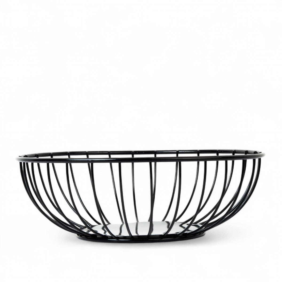 Continental Homeware Single Wire Fruit Basket - Black