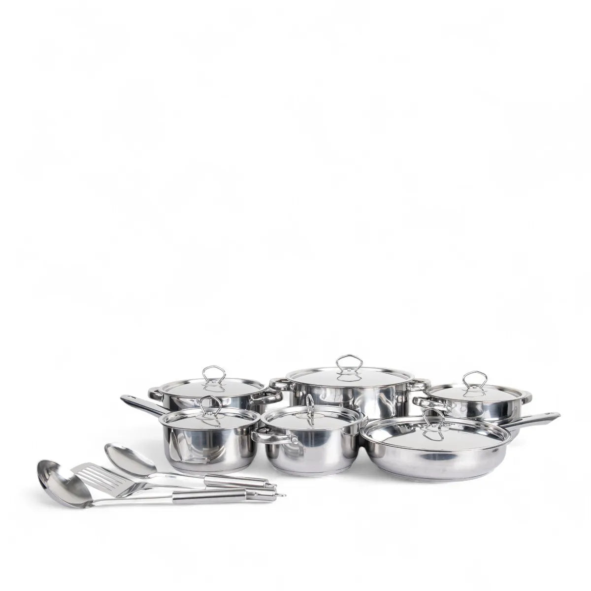 Tissolli 15Pc Bekaline Stainless Steel Cookware