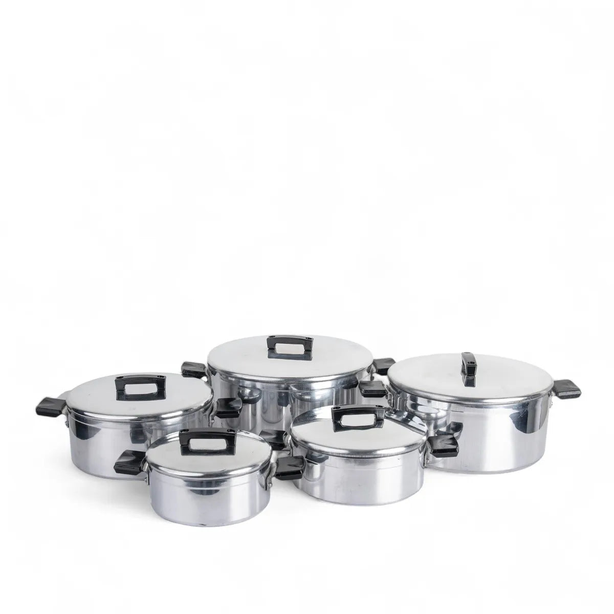 Galaxy 10 Piece Polished Cookware Set