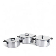 Galaxy 10 Piece Polished Cookware Set