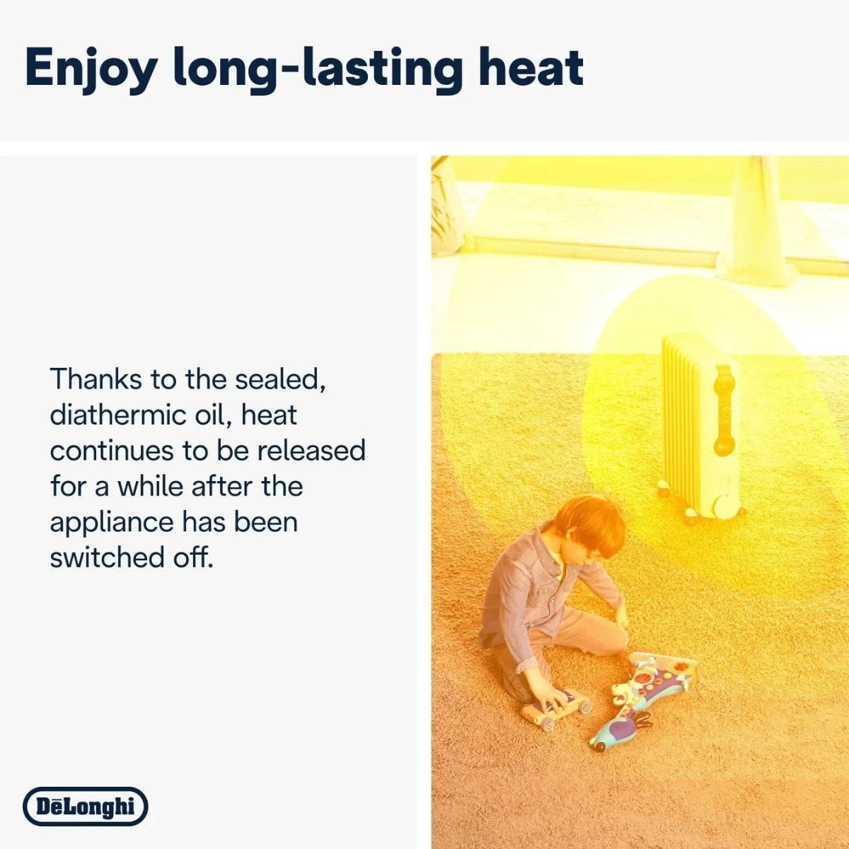 Delonghi 12 Fin Oil Heater