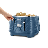 Delonghi Ballerina Seta 4 Slice Toaster