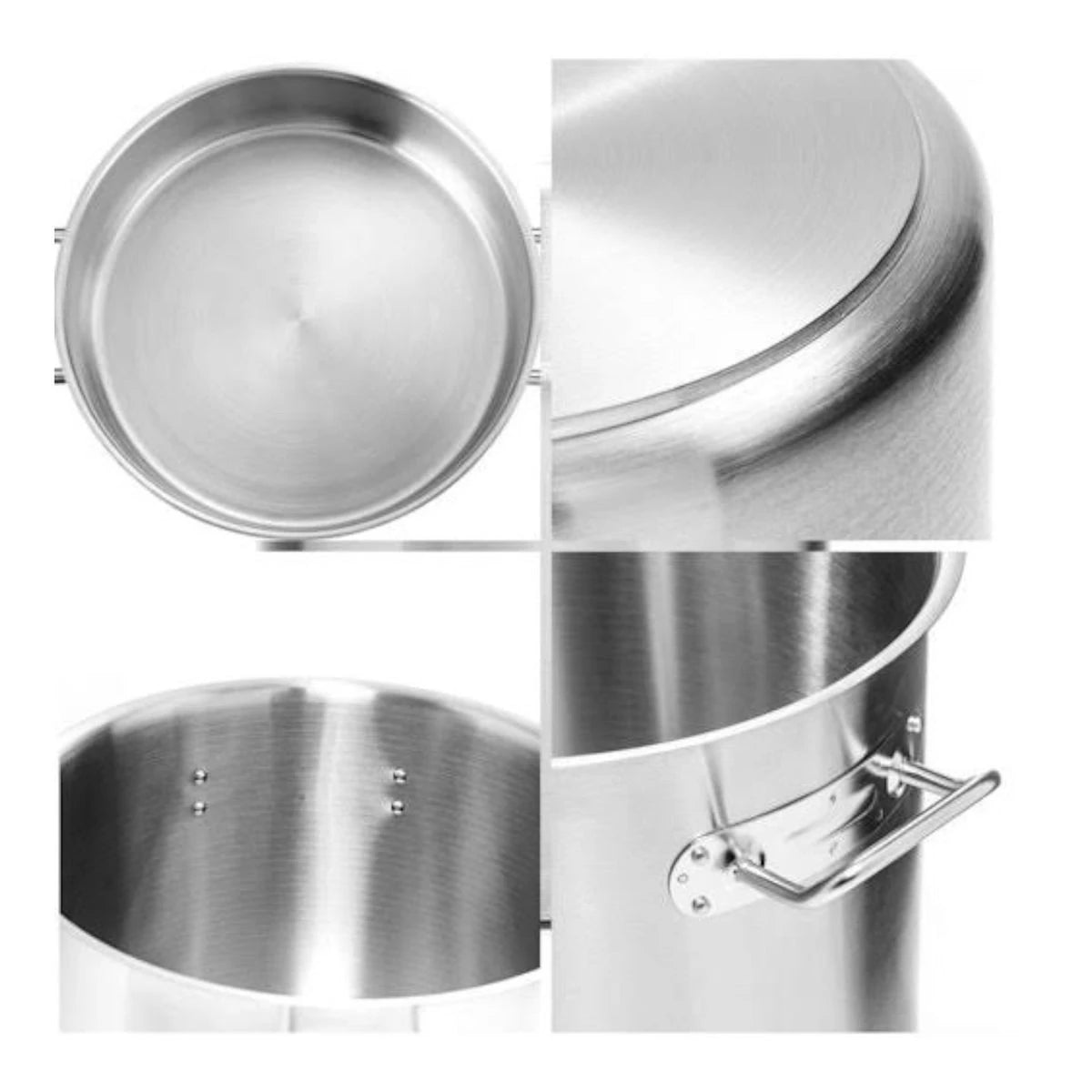 Dusseldorf Stainless Steel Stock Pot 20L