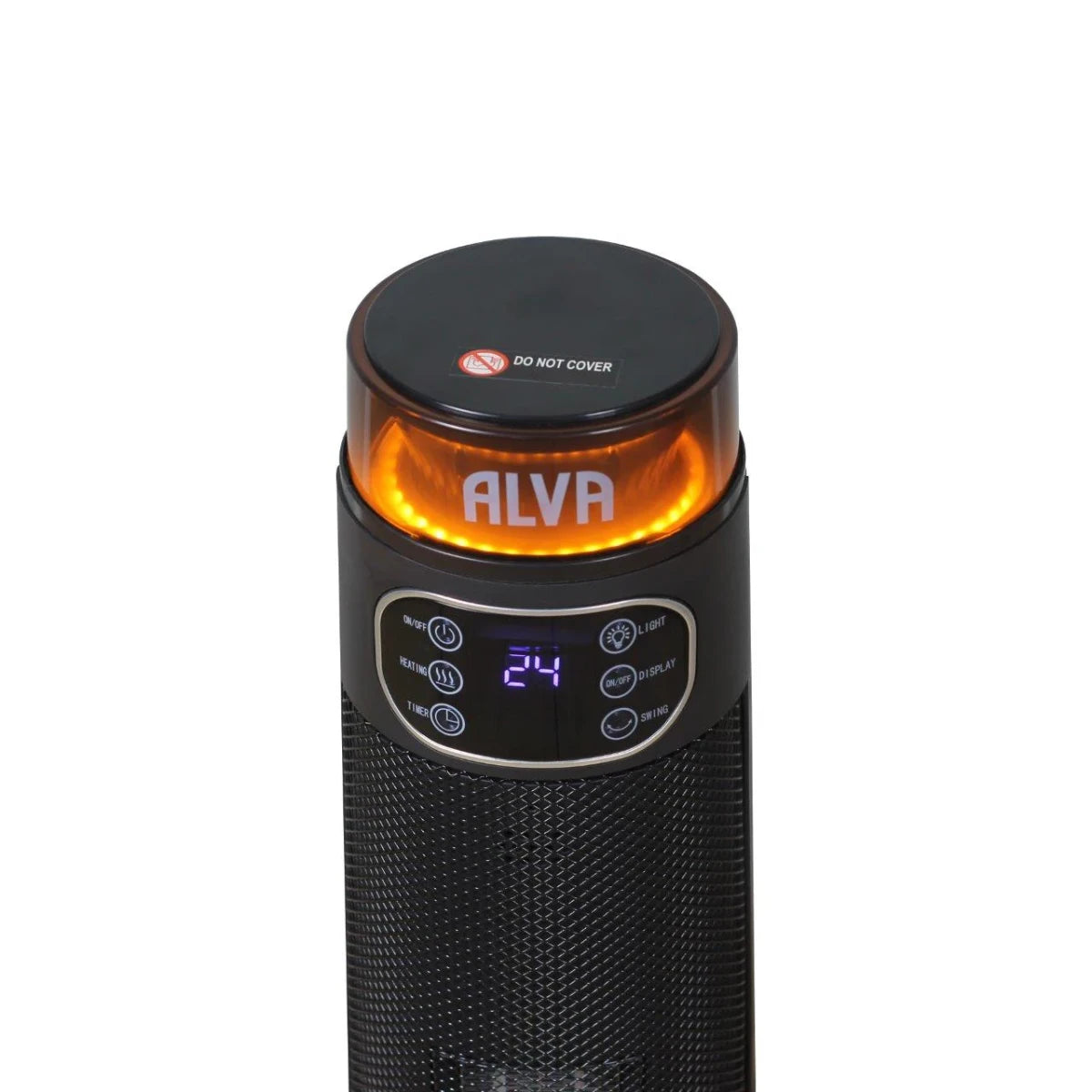 EIH210 ALVA - ELECTRIC - TOWER FAN HEATER -  LIGHT EFFECT