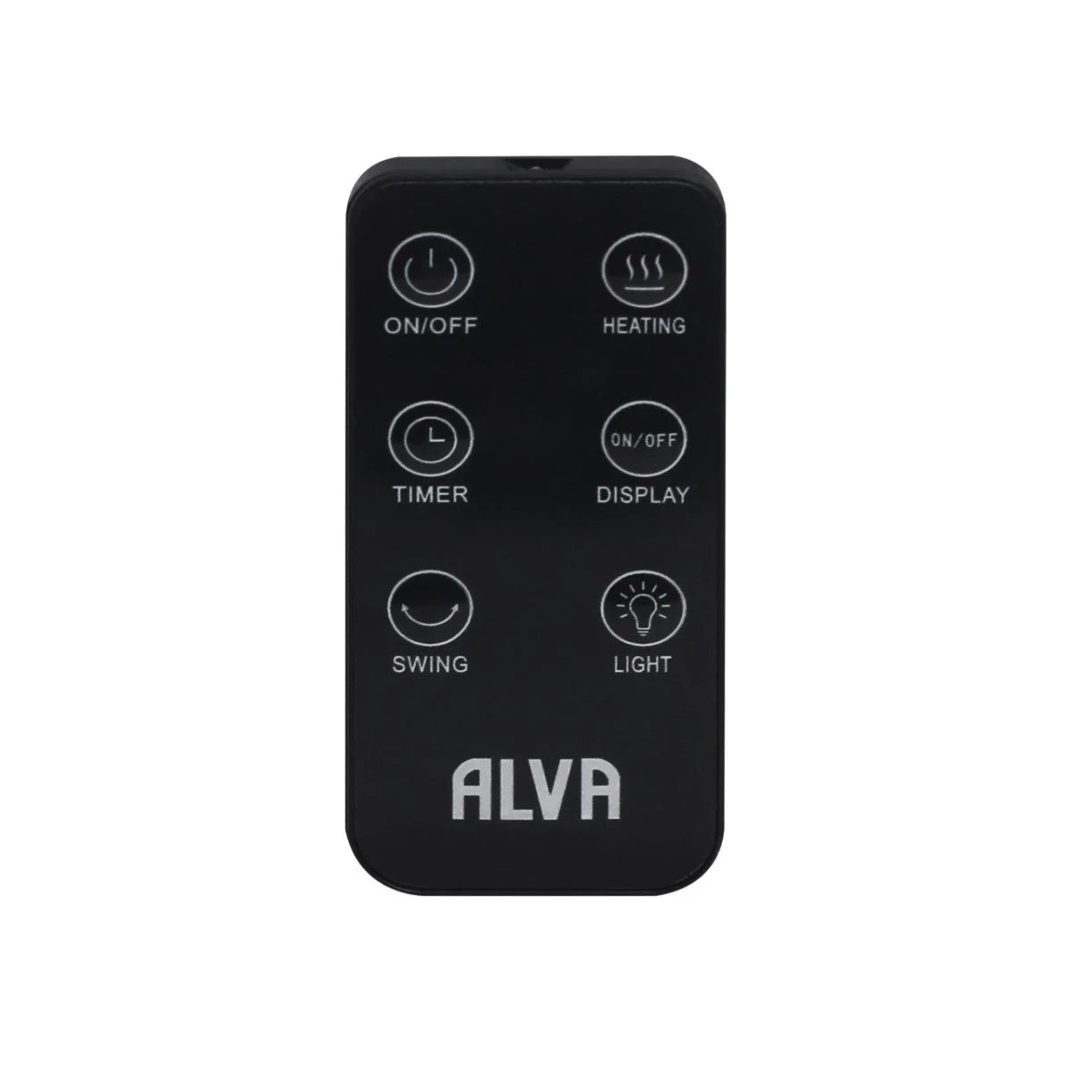 EIH210 ALVA - ELECTRIC - TOWER FAN HEATER -  LIGHT EFFECT
