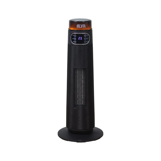 EIH210 ALVA - ELECTRIC - TOWER FAN HEATER -  LIGHT EFFECT