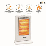 EIH500 ALVA ELECTRIC HALOGEN HEATER 1200W