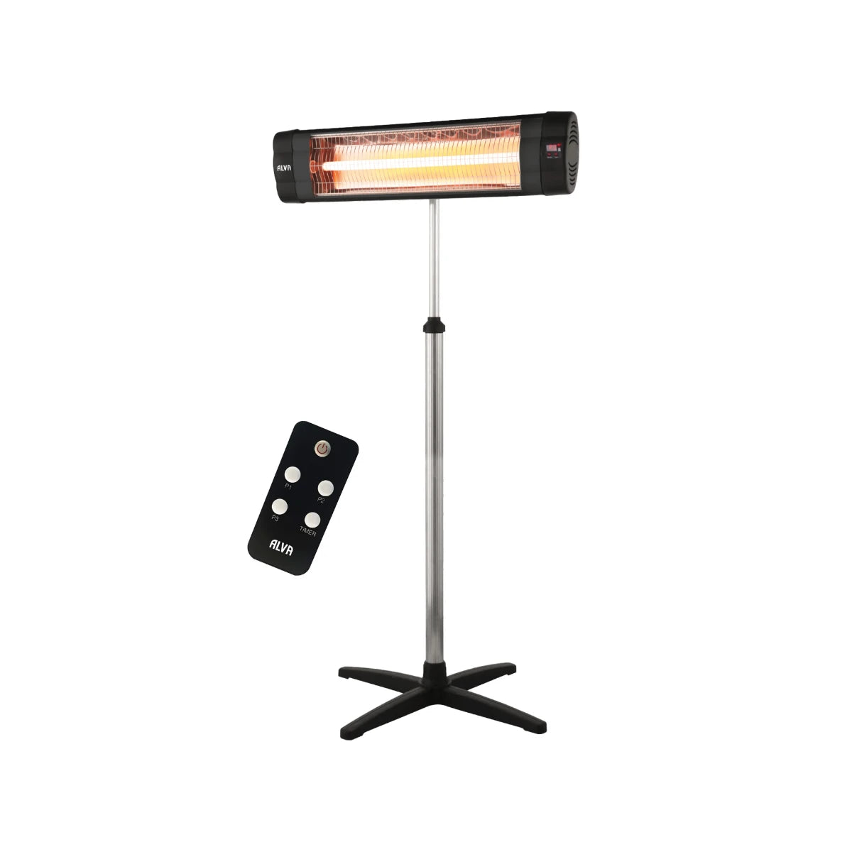 Alva Electric Infrared Heater with Telescopic Stand