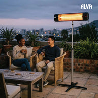 Alva Electric Infrared Heater with Telescopic Stand