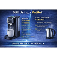 Feelive Instant Boiling Water Dispenser One-Touch Rapid Hot Water Machine