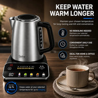 Feelives Stainless Steel Smart Digital Kettle 1.7L  KSK080