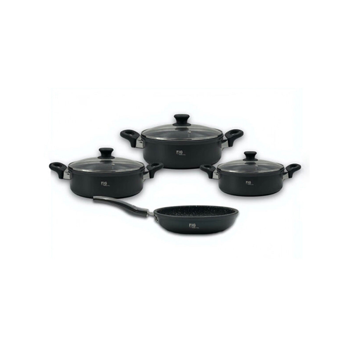 Fig 7 Piece Multipurpose Pots Set
