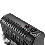 GH303 ALVA SMALL 3 PANEL GAS HEATER - Black
