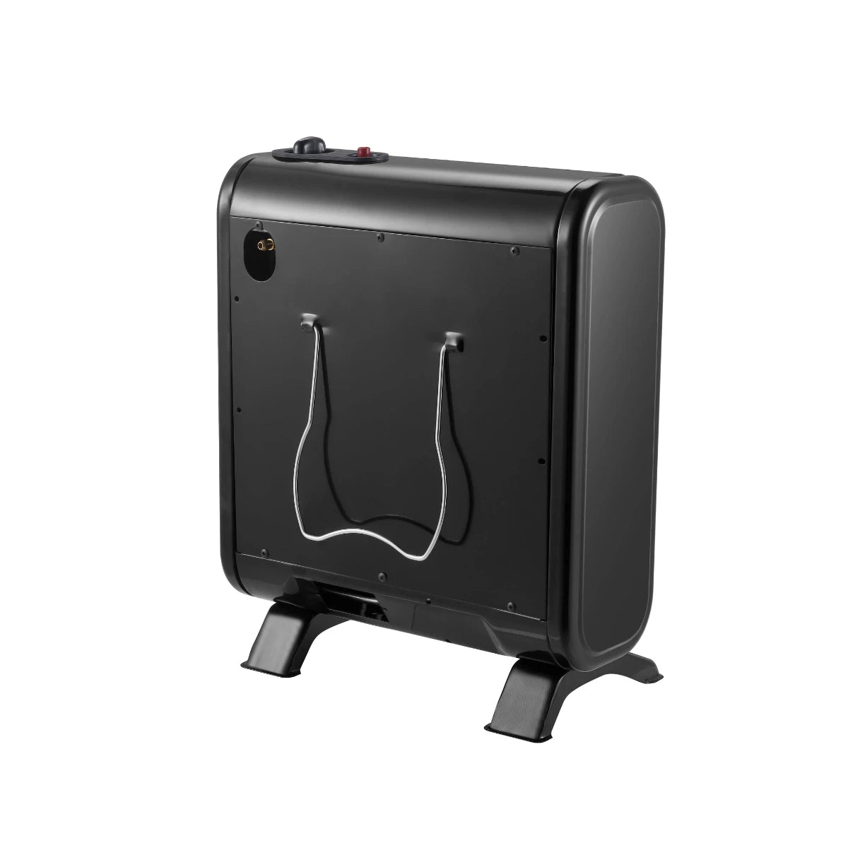 GH303 ALVA SMALL 3 PANEL GAS HEATER - Black