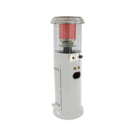 Alva Short Stand Patio Gas Heater (Cement Grey)